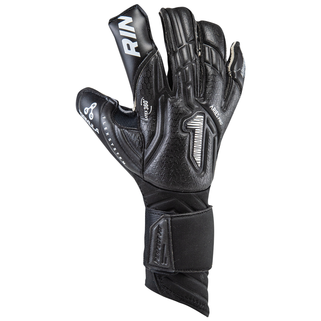 Rinat keepershandschoen Aries Nemesis Pro Zwart