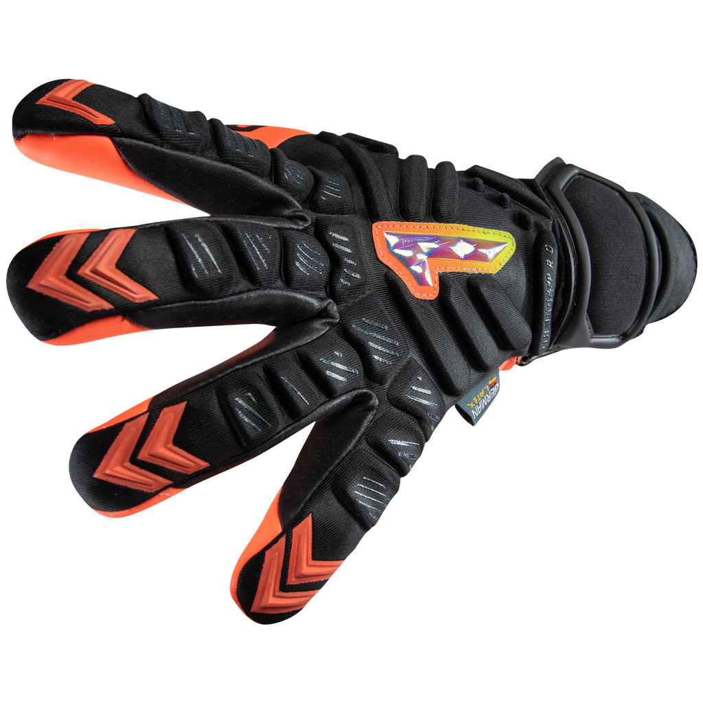 Rinat keeperhandschoen The Boss Stellar Pro Zwart/Oranje