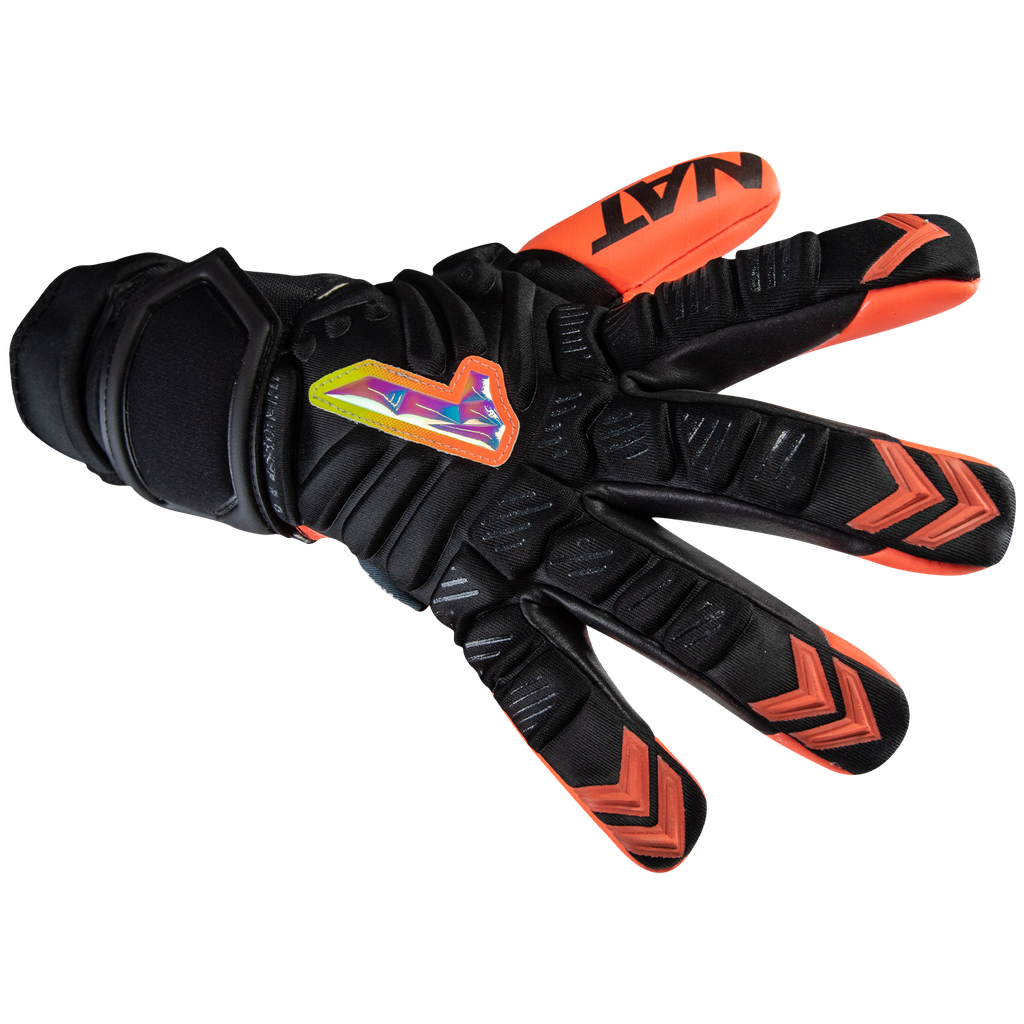 Rinat keeperhandschoen The Boss Stellar Pro Zwart/Oranje